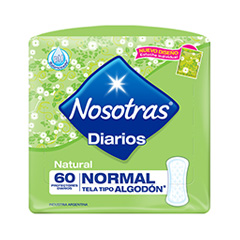 Protectores Diarios Normales Ph Nosotras 60 Un