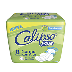 T. Calipso Plus Normal C/ Gel y  Manzanilla x 8u.