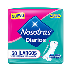Protectores Nosotras Largos 50 Un