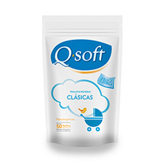 Toallitas Humedas Clasicas Q Soft 50 Un