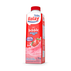 Yogur Bebible Frutilla  Ilolay X 1Lt