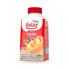 Yogur Bebible Durazno Ilolay Tetra X 500G