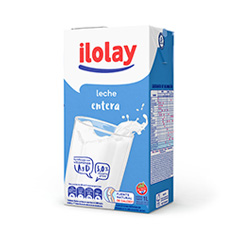 LECHE ILOLAY ENTERA LARGA VIDA CAJA 1L