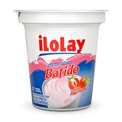 Yogur Batido Frutilla Ilolay X 120G