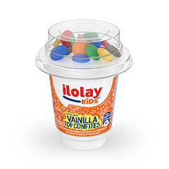 ILOLAY KIDS VAINILLA CON CONFITES X 110GR