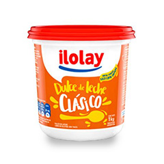 Dulce De Leche Clásico Ilolay x 1 Kg