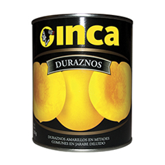 Duraznos Amarillos En Mitades Inca 820 Gr