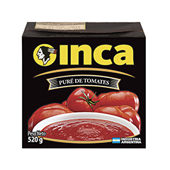 Pure De Tomate Tetrabrik Inca 520 Gr