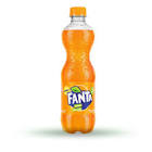 Bebida sin alcohol Fanta naranja botella x 500 ml.
