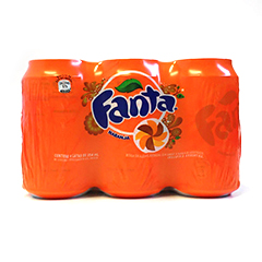 Lata Fanta 354 x 6