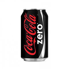 Coca Cola zero 375ml. x12