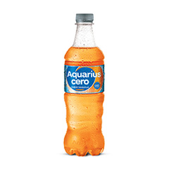 Agua Saborizada Naranja Aquarius Cero 600 Ml