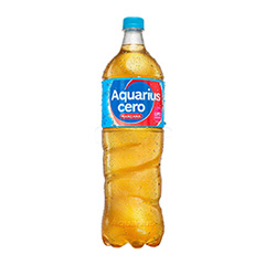 Agua Saborizada Manzana Aquarius Cero 1.5 Lt