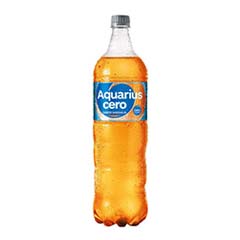 Agua Saborizada Naranja Aquarius Cero 1.5 Lt