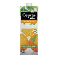 JUGO CEPITA NARANJA 1 LT