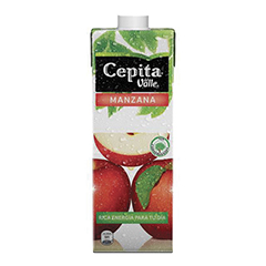 JUGO CEPITA MANZANA 1 LT