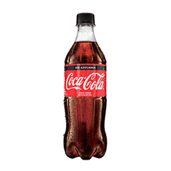 GASEOSA COCA COLA ZERO PET 600 ML