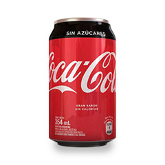 COCA COLA LATA ZERO 354ML