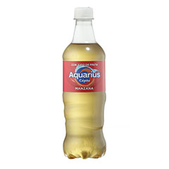 AGUA AQUARIUS MANZANA 500 ML