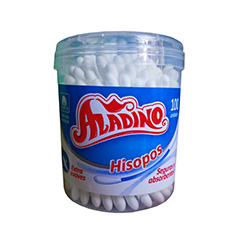 Hisopo Aladino X 100un 