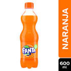 Gaseosa Fanta Naranja 600 Ml
