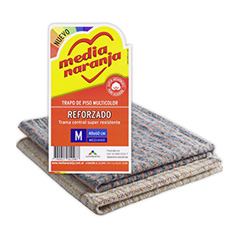 TRAPO PISO M.NARANJA MULTICOLOR M