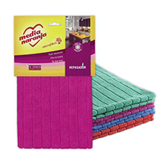   Repasador Microfibra Media Naranja 1 Un 