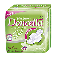Toalla Fem Doncella Normal 8und_unidad
