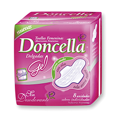 Toalla femenina doncella CA x8uni_unidad