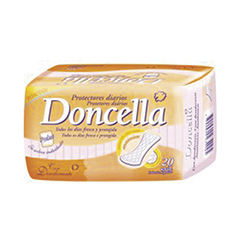 Protector Diario Con Desodorante Doncella 20 Un