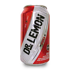 APERITIVO DR.LEMON VODKA 354CC LATA