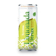 Agua Saborizada Con Gas Citrus Lata Terma 310 Cc