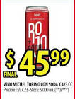 Vino Con Soda Abel Michel Torino 473 Cc