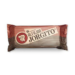 Alfajor Chocolate Jorgito 6 Un 330 Gr
