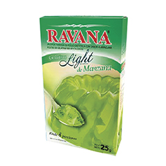 Gelatina Ravana Light Manzana 25 Grs