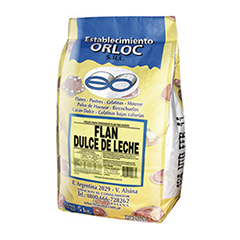 Flan Dulce De Leche Orloc 5 Kg