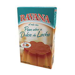 ravana flan dulce leche
