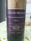 Vino fino tinto Clos Du Moulin cabernet sauvignon-pinot noir
