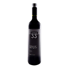 Vino Tinto Cabernet Sauvignon Latitud 33 750 Cc