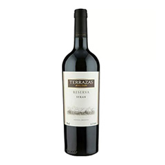 VINO TERRAZAS D/LOS ANDES RESER.SYRAH 750CC