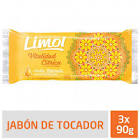 Jabon Frescura Rosa Limol 3 Un 90 Gr