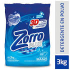 Jabon En Polvo Lavado A Mano Zorro X800G