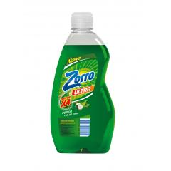 DETERGENTE ZORRO ULTRA PEPINO Y ALOE VERA 600 ML