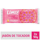 Jabon tocador de rosas Limol 3x90gr 