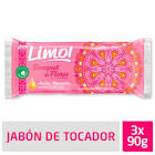 Jabon tocador violetas Limol 3x90gr 