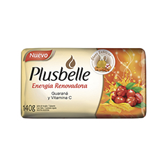 Jabon Tocador Energia Renovada Plusbelle 140 Gr