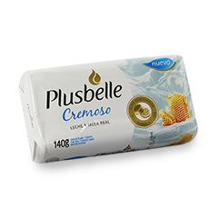 Jabon Tocador Cremoso Plusbelle 140 Gr