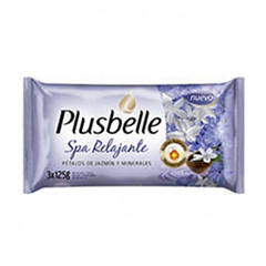 Jabon Tocador Spa Relajante Plusbelle Pack 3X375 Gr