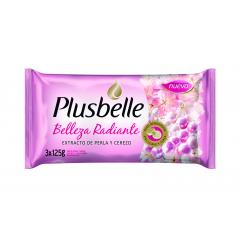 JABON TOCADOR PLUSBELLE BELLEZ.RAD. 3X125 GR