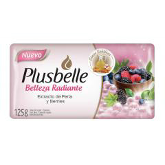 Jabon De Tocador Brillo Radiante Plusbelle 125 Gr
